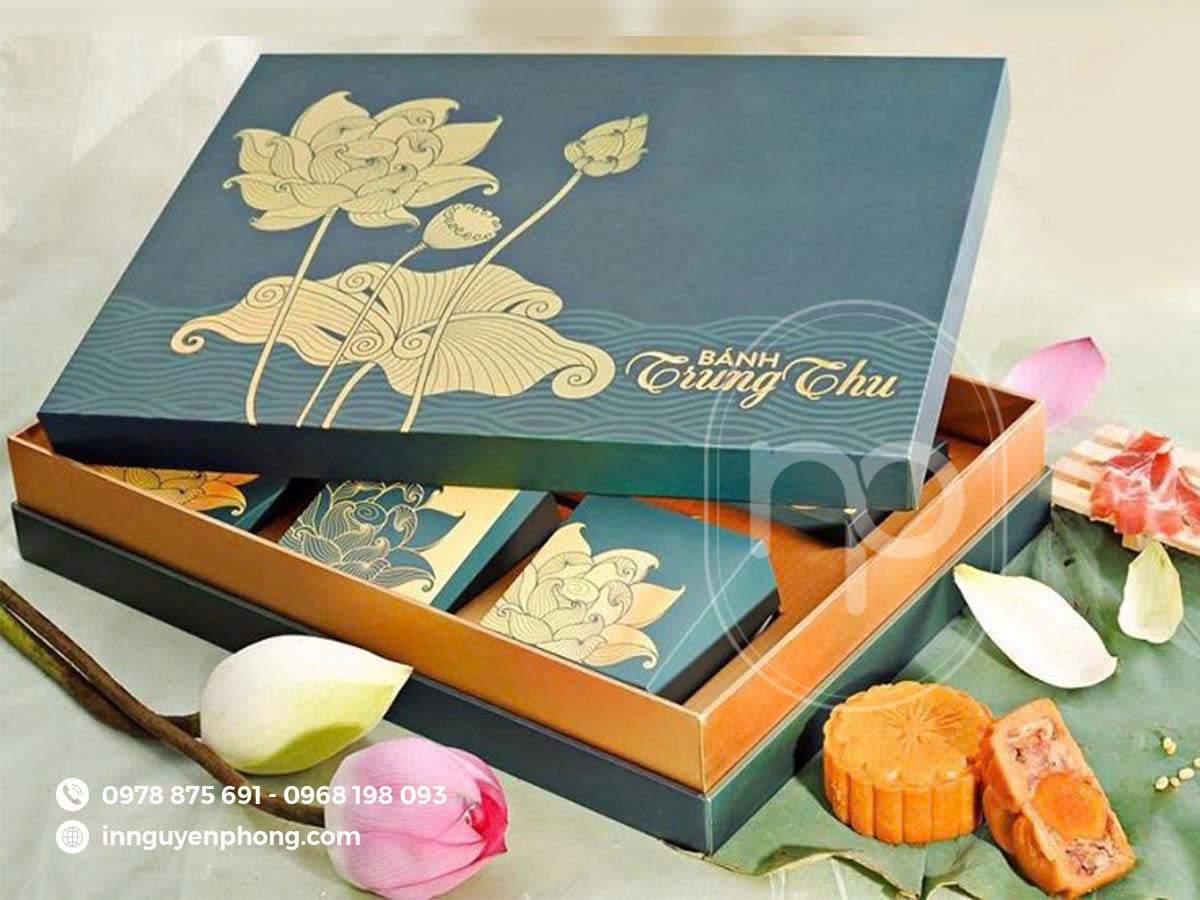 In Hộp Giấy Ép Kim, Ép Nhũ 
